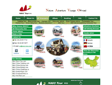 Tablet Screenshot of navo-tour.com
